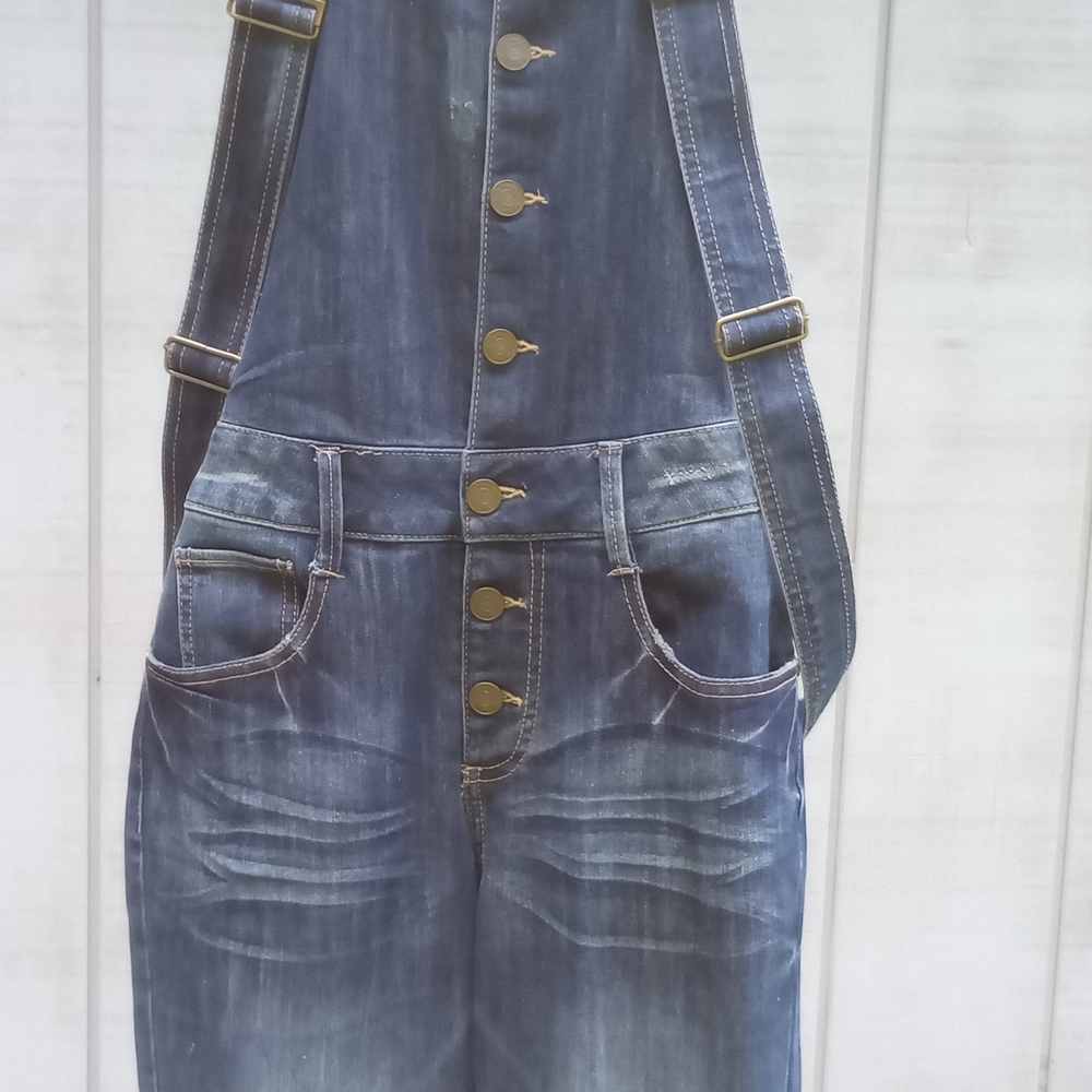 Dollhouse Blue Denim Jeans Overalls